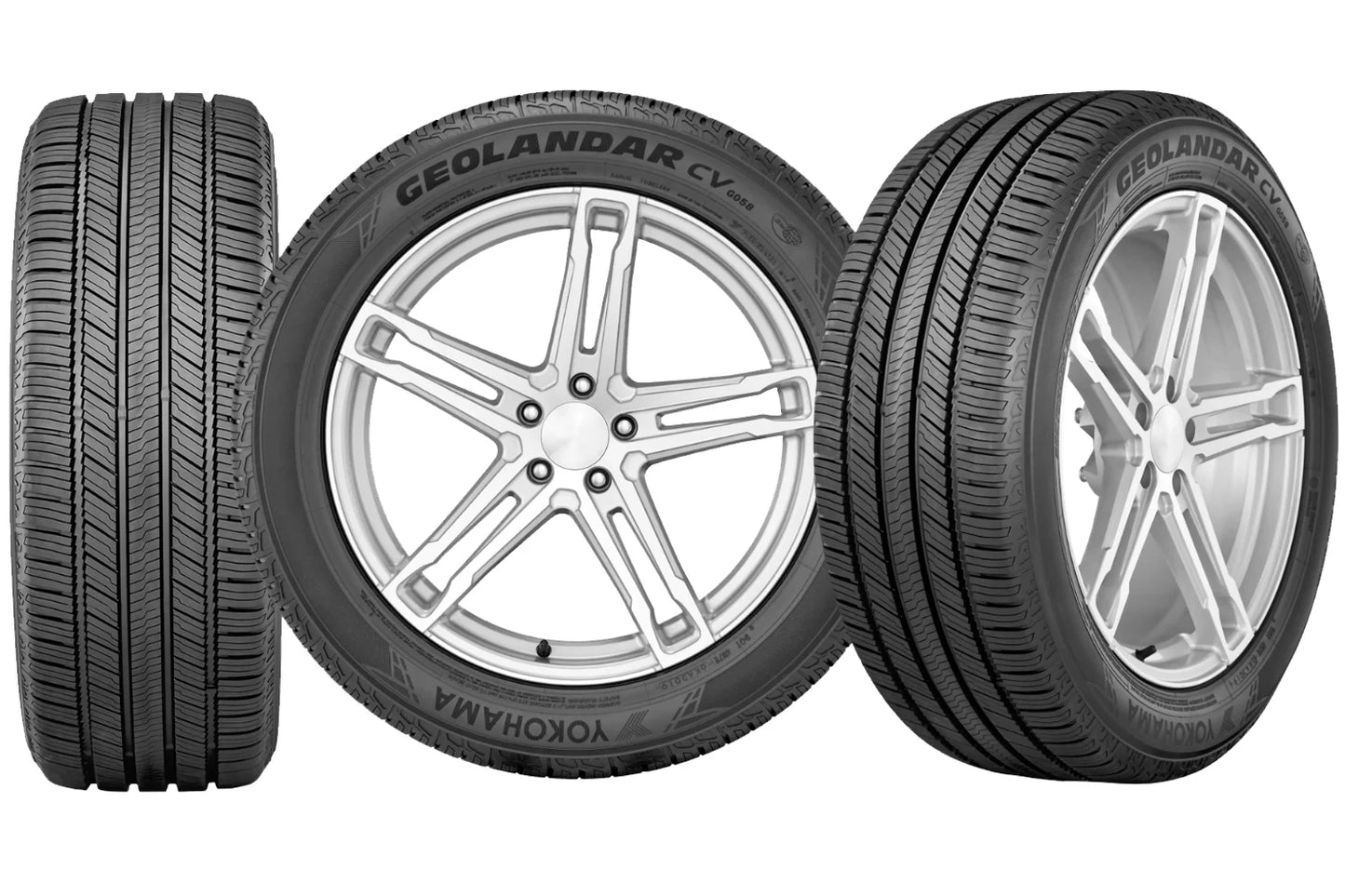 Yokohama Geolandar CV G058 225/60R17 99H BW All Sizeeason Tire