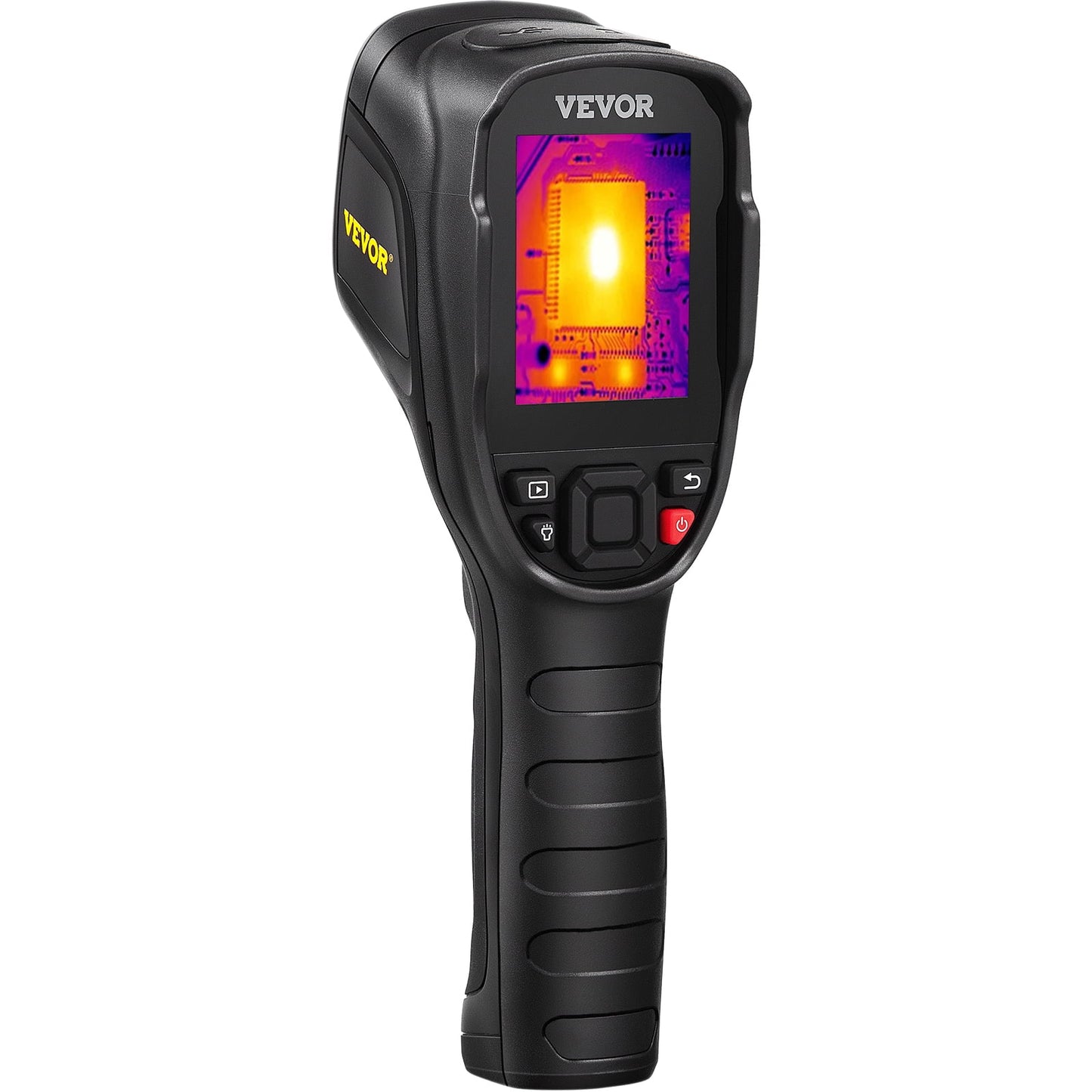 VEVOR Thermal Imaging Camera, 240x180 IR Resolution (43200 Pixels), 20Hz Refresh Rate Infrared Camera with -4℉~662℉ Temperature Range, 16G Built-in SizeD Card, and Rechargeable Li-ion Battery