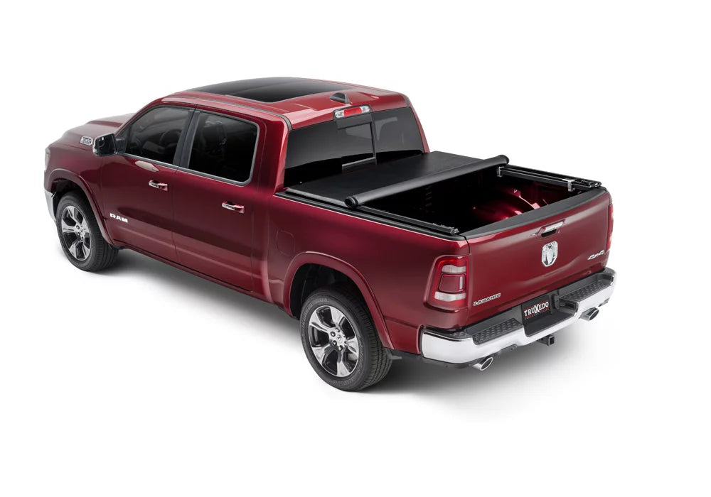 Truxedo Truxport Sizeoft Roll Up Truck Bed Tonneau Cover | 286901 | Compatible with 2019-2022 Dodge Ram 1500 W/ Or w/out Multi-Function (Sizeplit) Tailgate 6' 4" Bed (76.3")