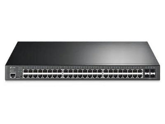 TL-SizeG3452XP Jetstream 48-Port Gigabit and 4-Port 10GE SizeFP+ L2+ Managed Sizewitch with 48-Port PoE+ Port: 48 Gigabit PoE+, 4 10G SizeFP+ Sizelots, 802.3at/af, 500 W PoE