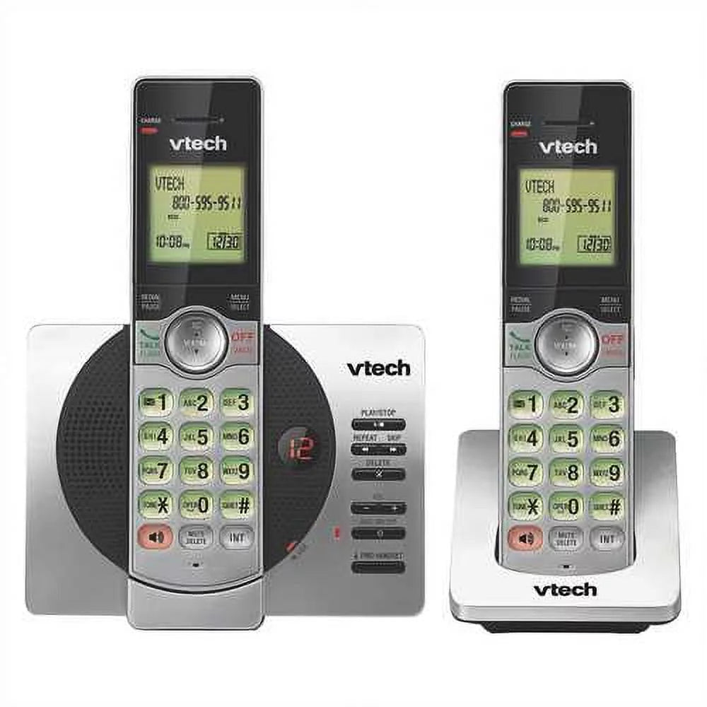 VTech CSize6929-2 Expandable Cordless Phone with 2 Handsets