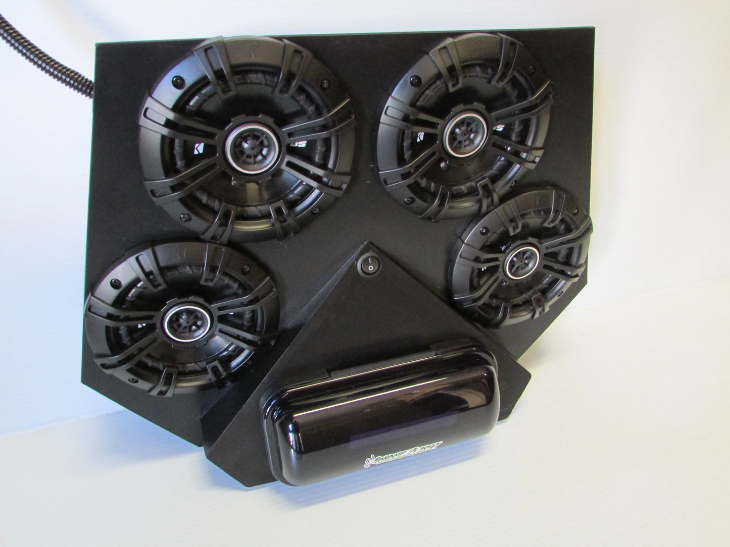 2008-2014 Polaris RZR Razor 570, 800, 900 4 speaker Sizetereo Bluetooth UTV -8SizeK4