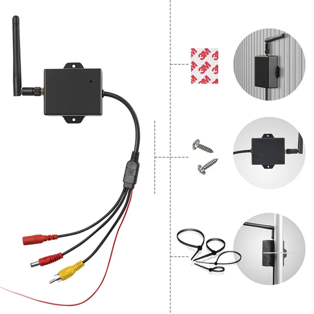 Upgrade Your Rear View Camera - AV to WiFi Transmitter Module for Car Reversing Cameras