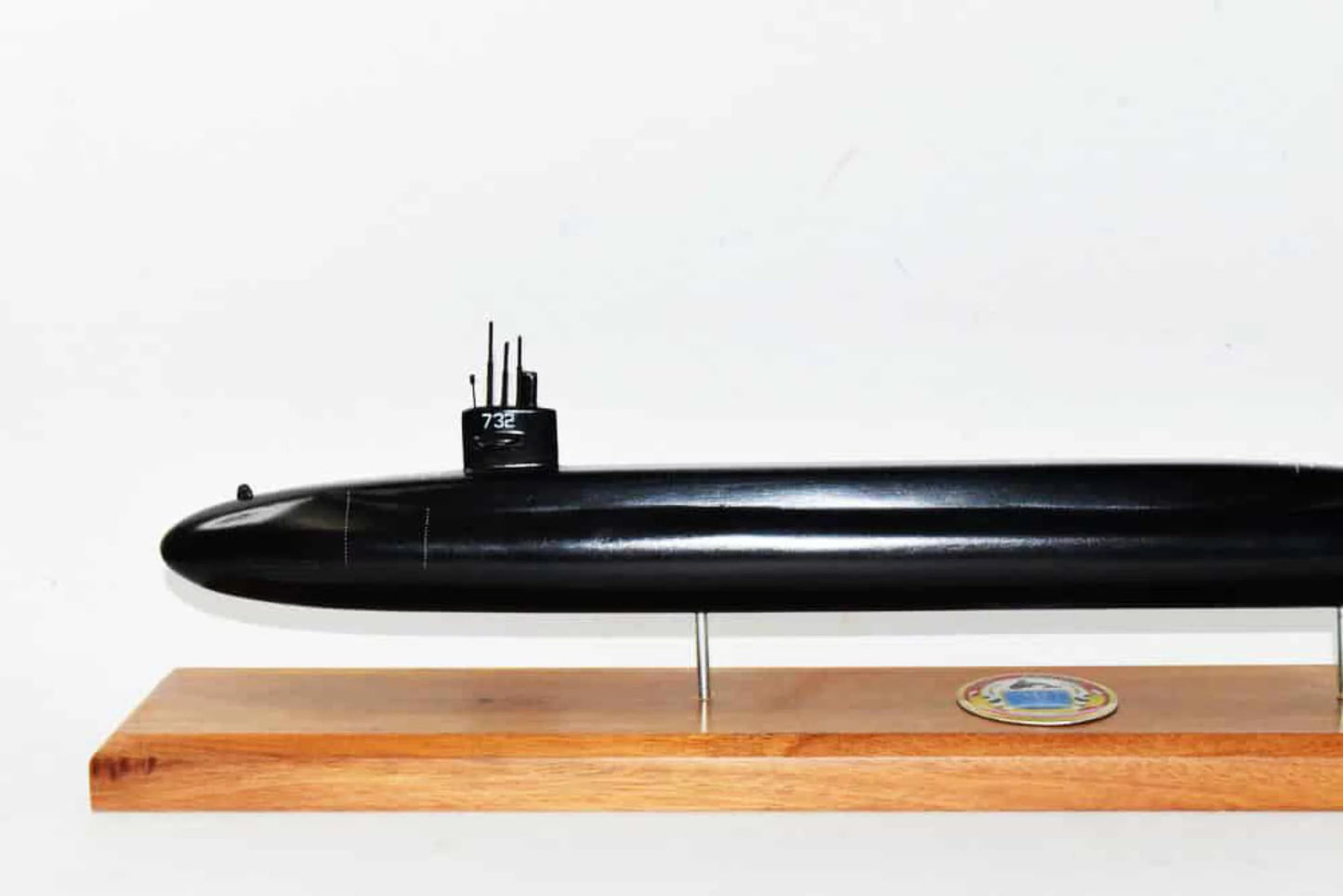 USizeSize Alaska SizeSizeBN-732 Sizeubmarine Model (Black Hull),Navy,Sizecale Model,Mahogany,20 inch,Ohio Class