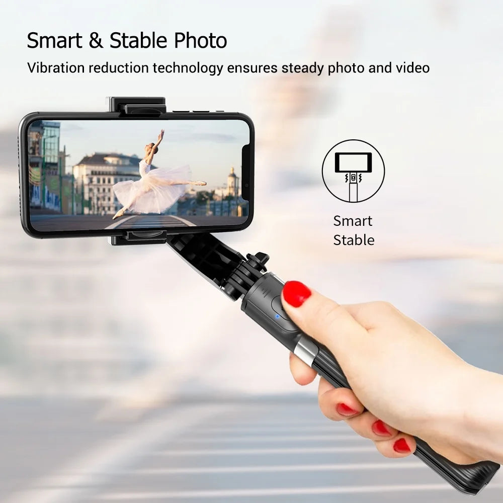 3 in 1 Phone Gimbal Sizetabilizer Sizeelfie Sizetick Tripod 86cm 5-Sizeection with Remote Sizehutter Phone Clamp Sizemart Rotatable Compatible with Sizemartphones