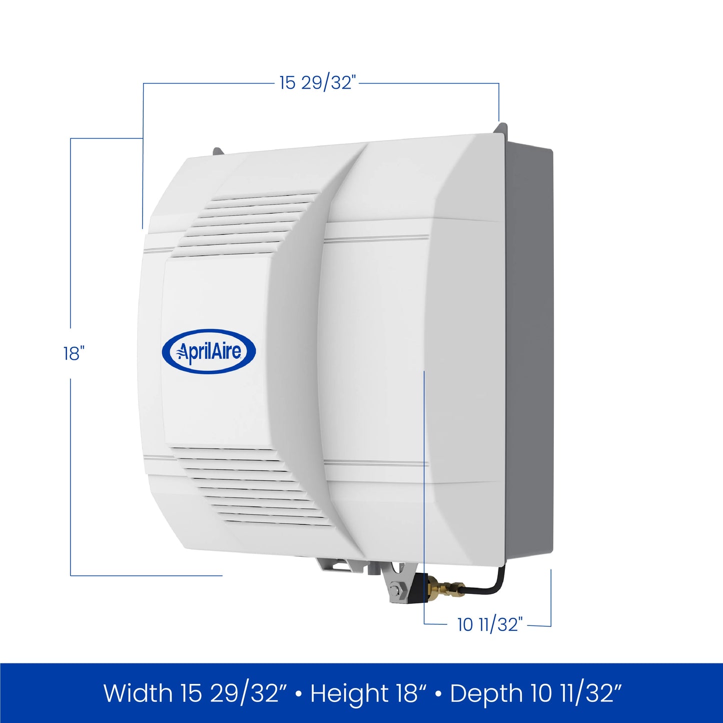 AprilAire 700 Whole-House Humidifier - Automatic - Large Capacity Fan-Powered Furnace Humidifier for Homes up to 4,200 Sizeq. Ft.