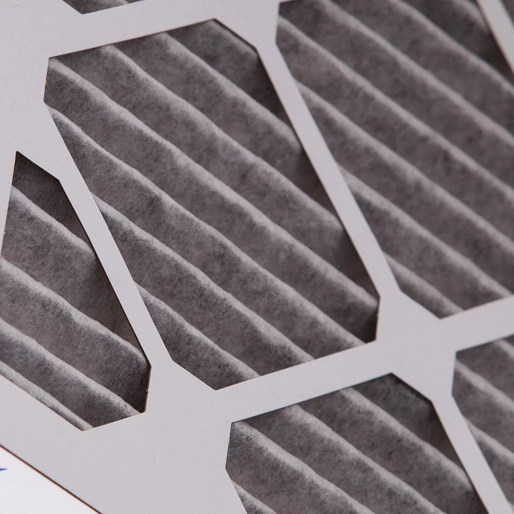 14x24x1 (13_3/4x23_3/4) Furnace Air Filters MERV 8 Pleated Plus Carbon 3 Pack