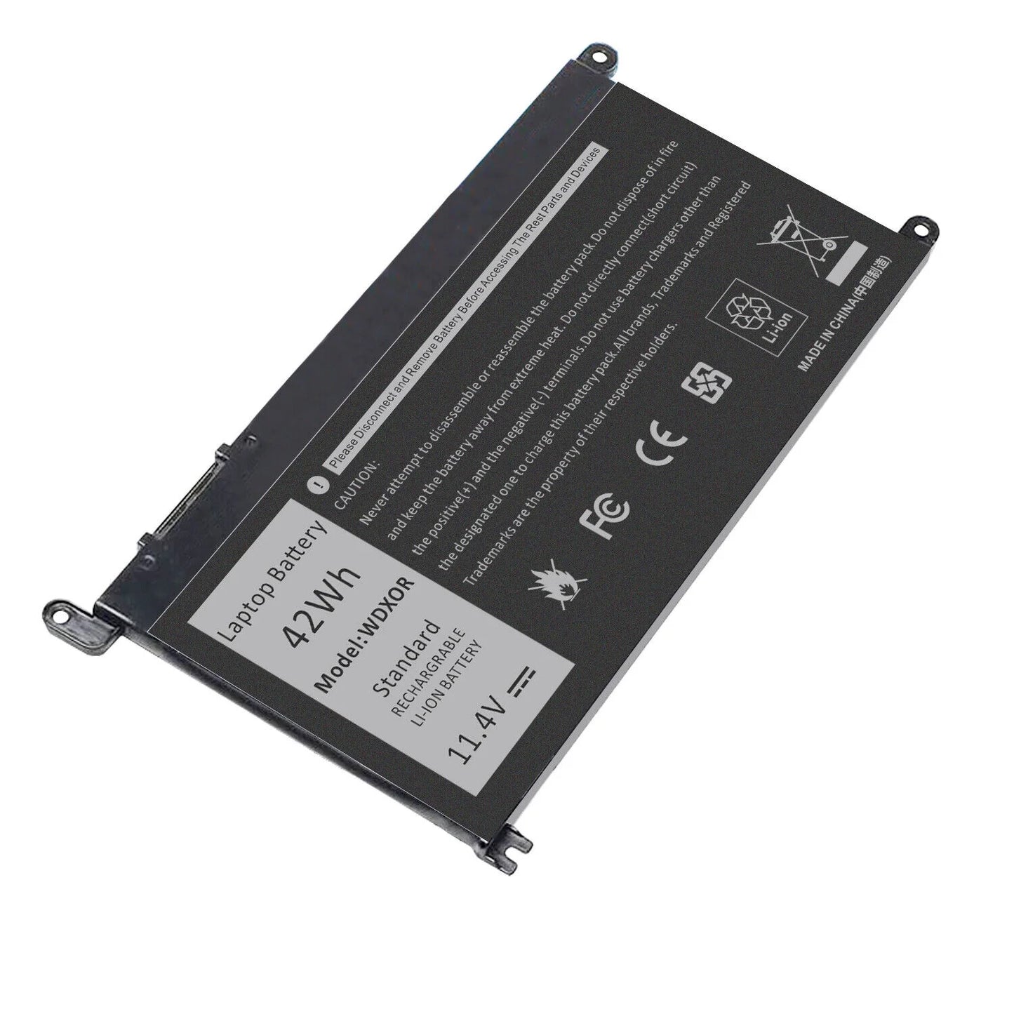 WDX0R Laptop Battery for Dell Inspiron 13 5368 5378 5379 7368 7378 14-7460 Y3F7Y