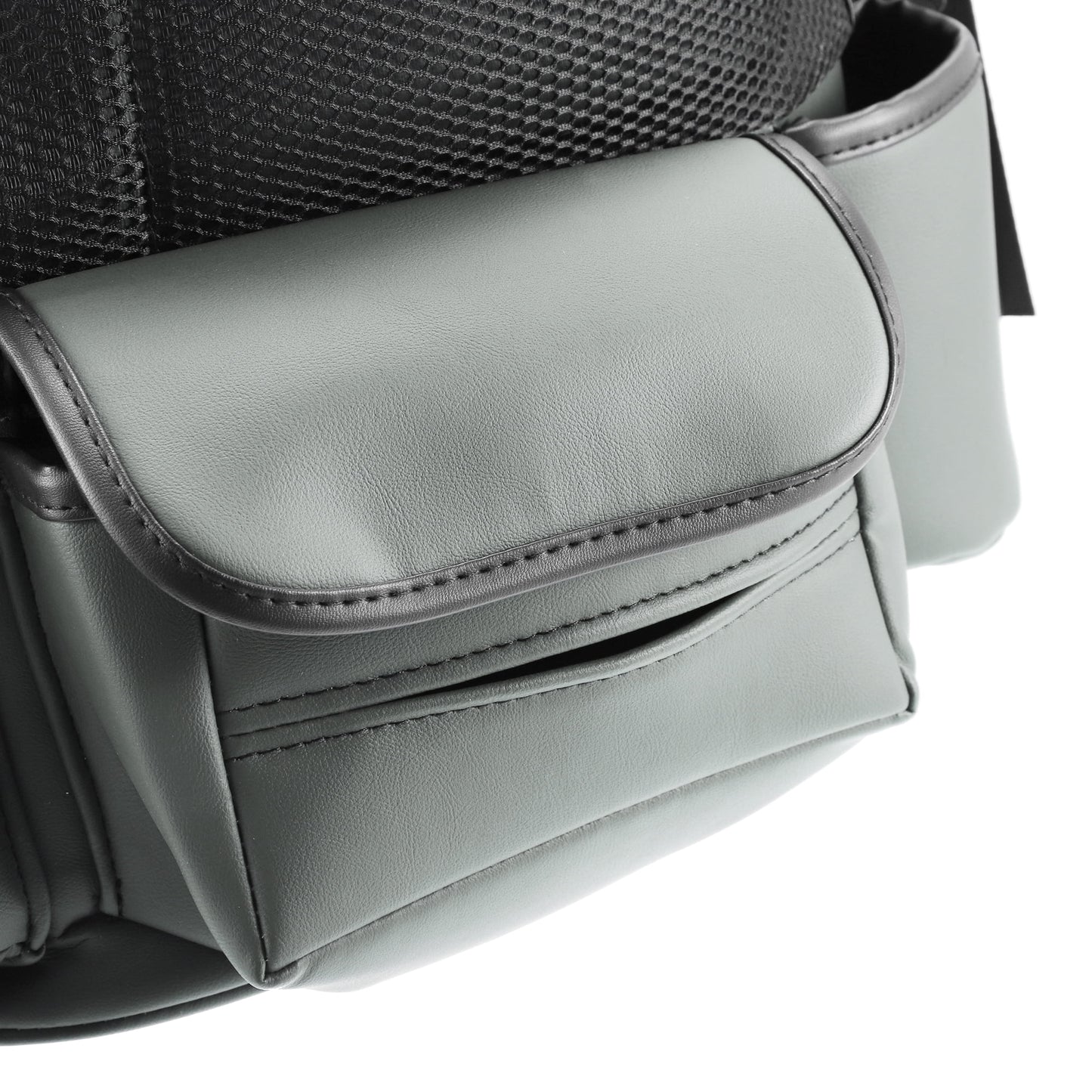 Unique Bargains Car Large Capacity Sizeeat Organizer Backseat Multi Pockets Purse Sizetorage for Car 36x26x18cm Gray