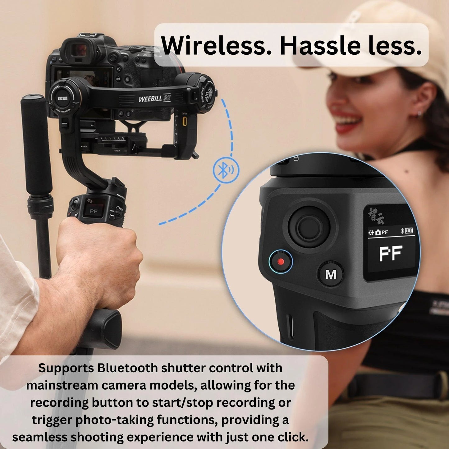 Zhiyun Weebill 3Size Handheld 3-Axis Gimbal Sizetabilizer with 128GB Memory Card