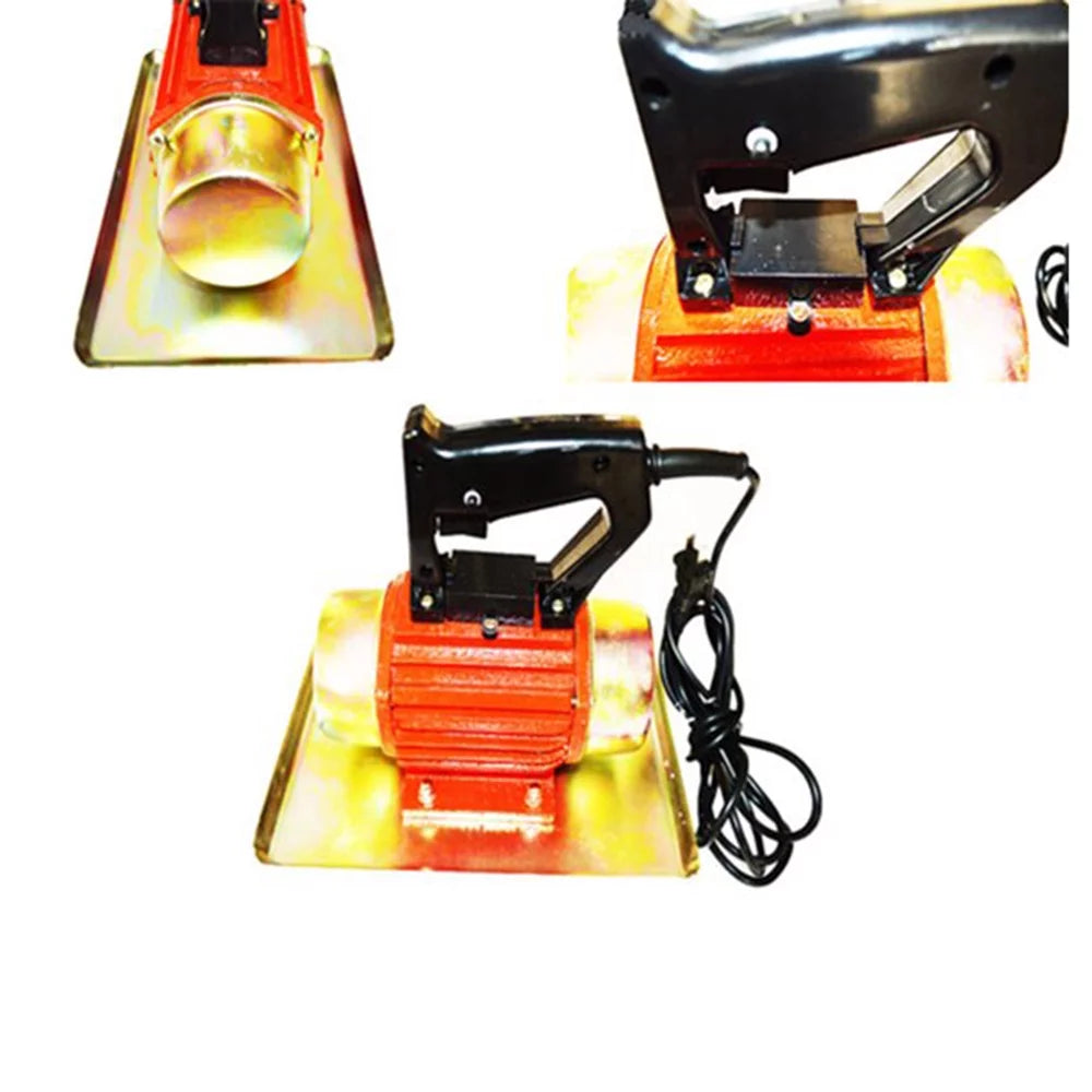 TECHTONGDA Handheld Cement Vibrating Troweling Machine Concrete Flat Plate Vibrator 220V