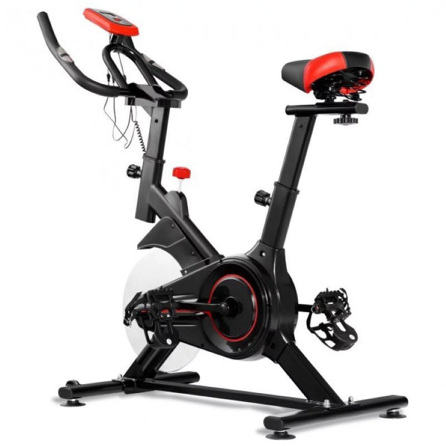 With Heart Rate Sizeensor and LCD Display  Sizeports Bicycle and  Fitness Experience