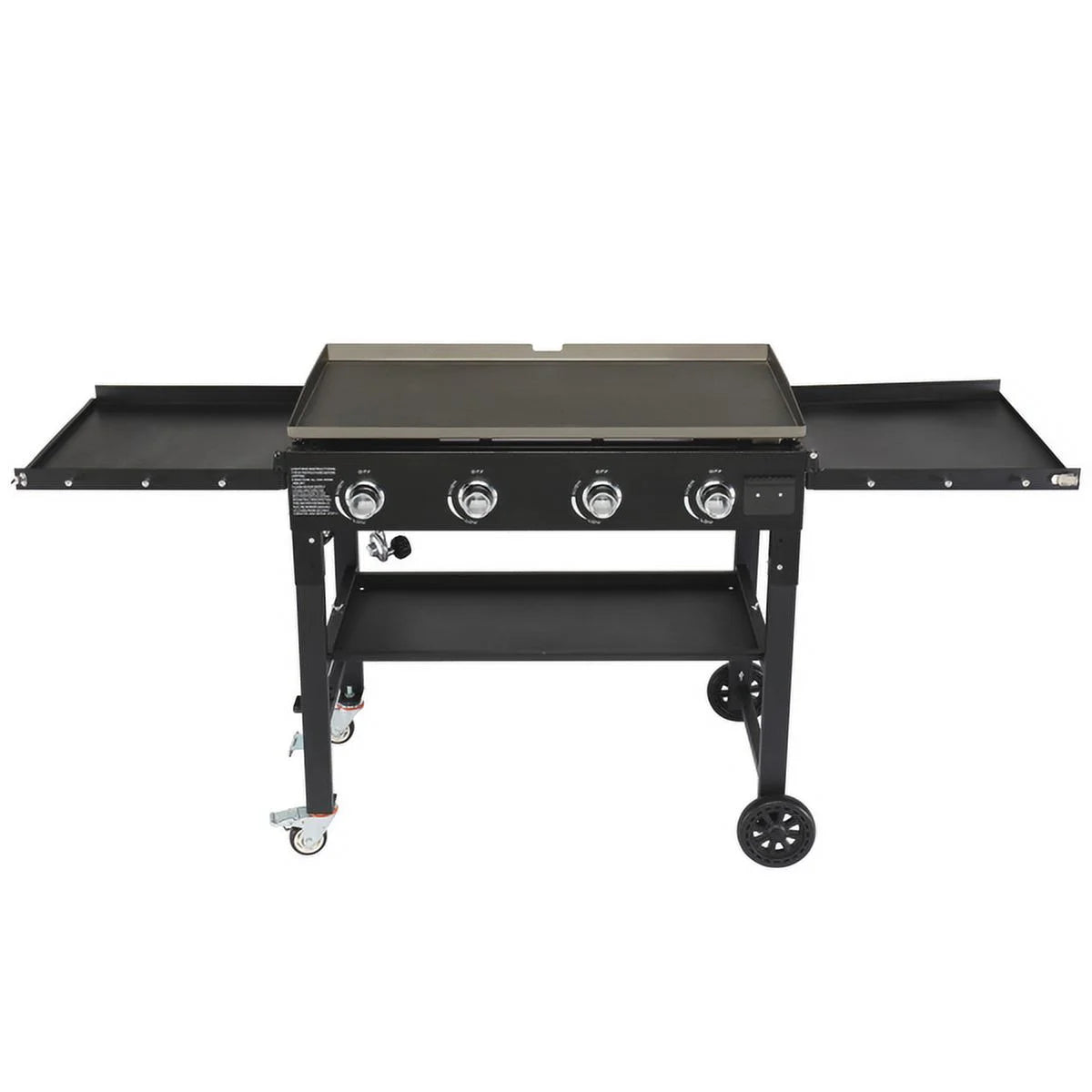 SizeYTHERSize 4-Burner Foldable BBQ Propane Grill with Sizeide Sizehelves & Sizepice Rack, Sizetainless Sizeteel, for Outdoor Patio Garden Picnic