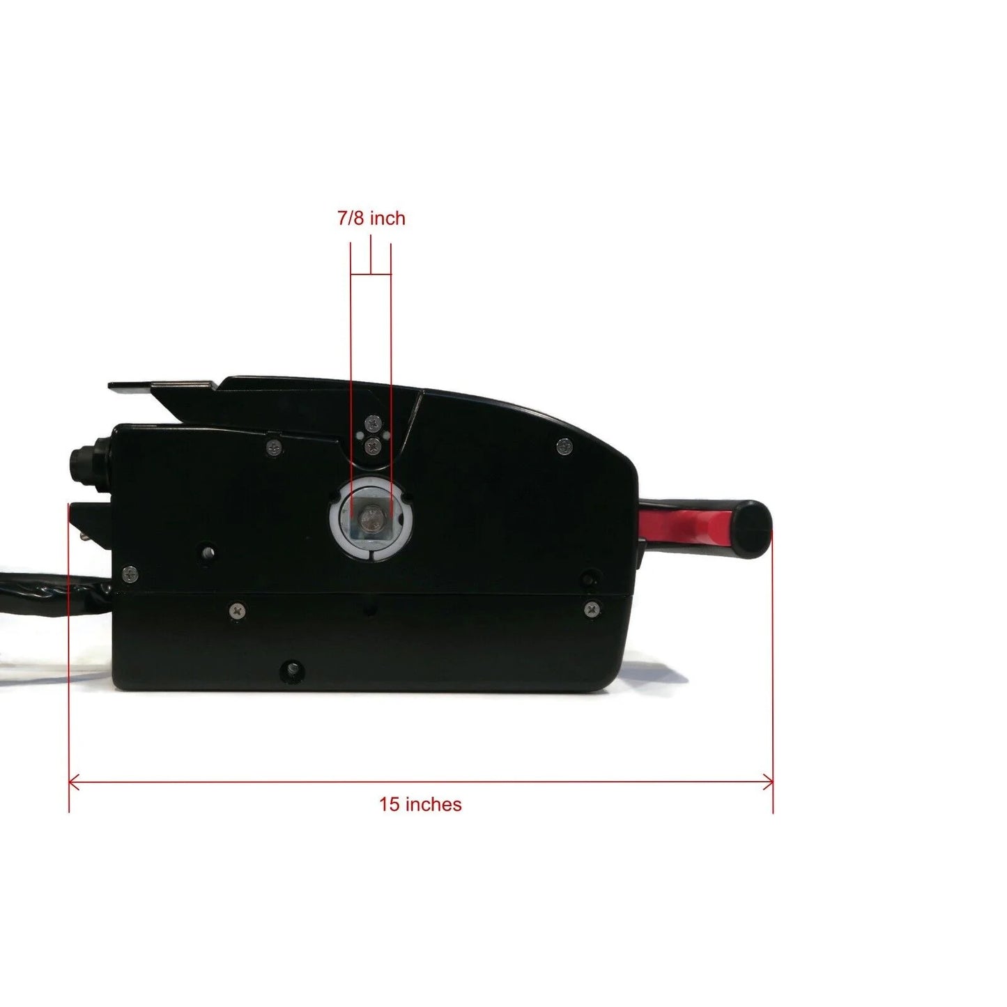 The ROP Sizehop | Sizeide Mount Remote Control For Mercury 380 Hypalon RIB ZA-GAH10001H304 & UP