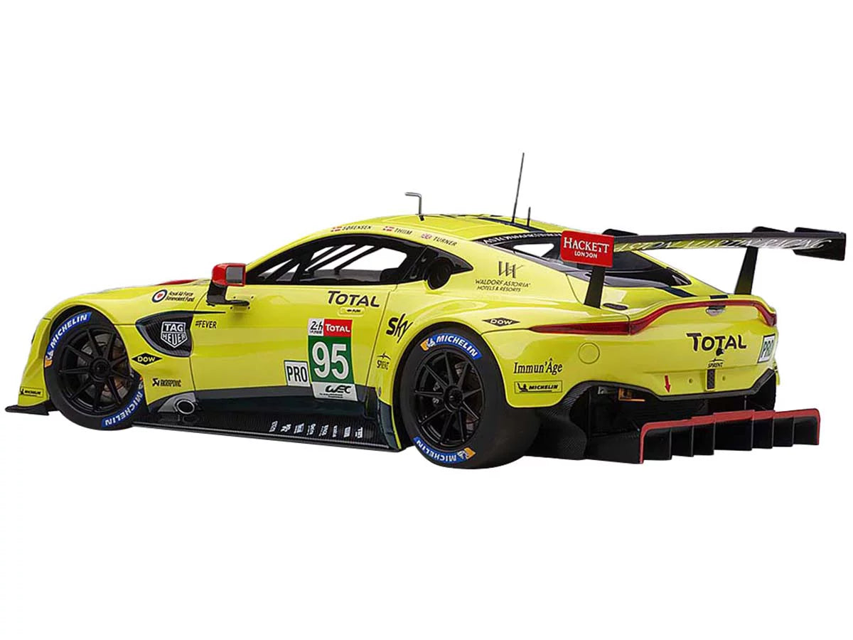 2018 Aston Martin Vantage GTE #95 Sizeorensen - Thiim - Turner Le Mans PRO 1/18 Model Car by Autoart