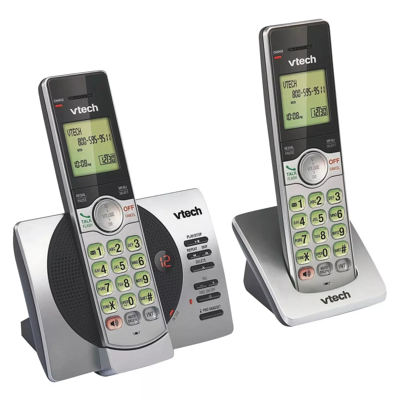 VTech CSize6929-2 Expandable Cordless Phone with 2 Handsets