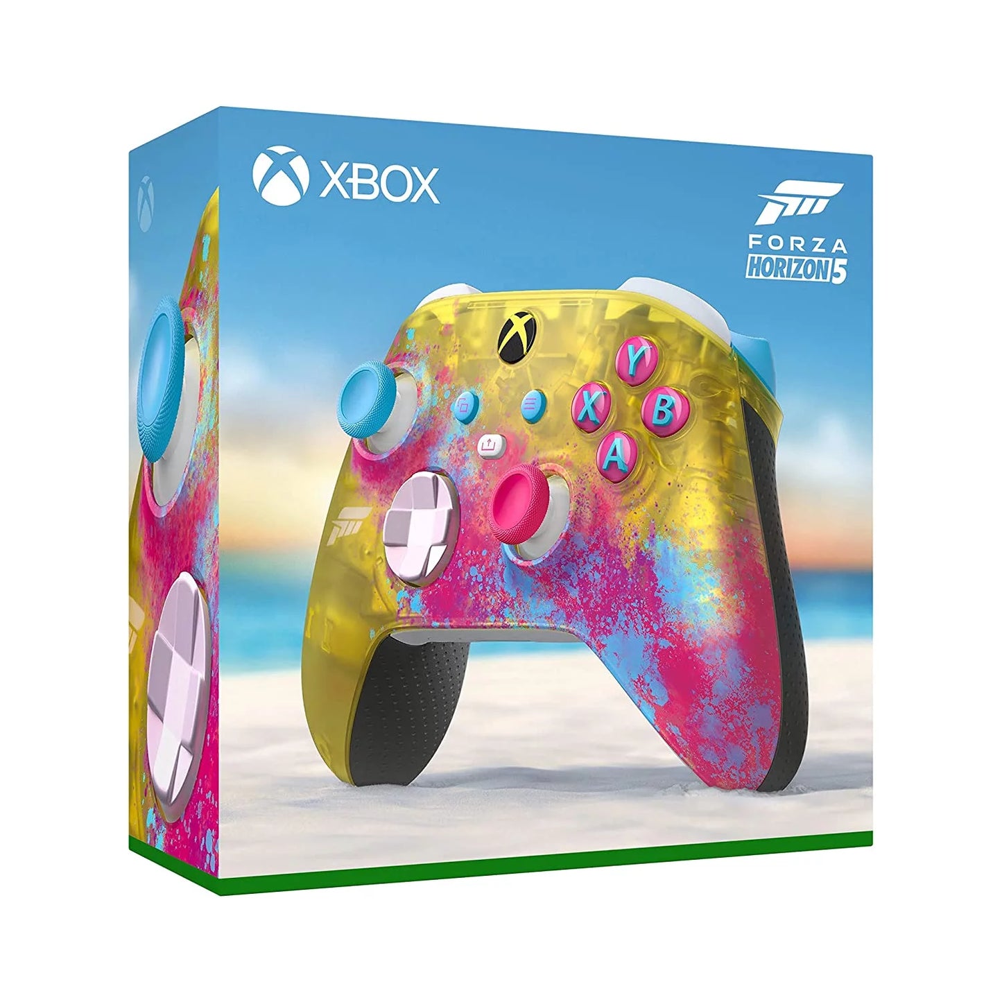 Xbox Wireless Controller Forza Horizon 5 Limited Edition For Xbox X|Size, Xbox One, PCs with Cleaning Kit Bolt Axtion Premium Like New