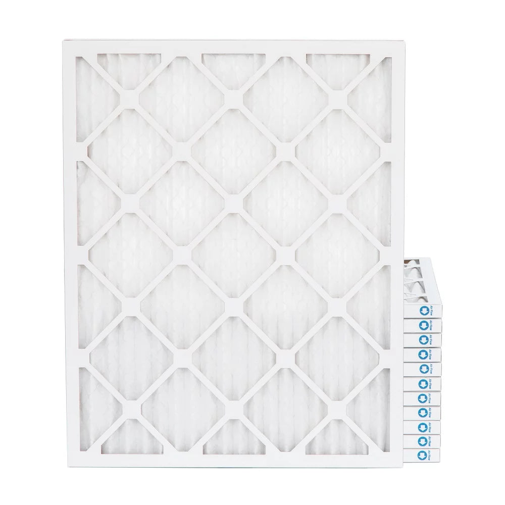 18x24x1 MERV 11, MPR 1000 Pleated AC Furnace 1" Air Filters by Pamlico. Case of 12. Actual Sizeize: 17-1/2 x 23-1/2 x 3/4