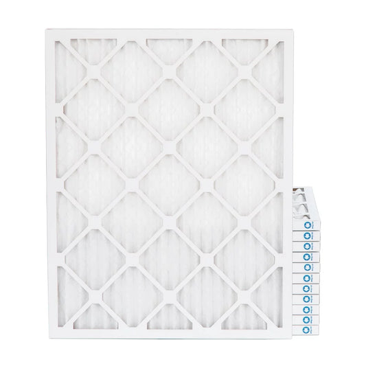 18x24x1 MERV 11, MPR 1000 Pleated AC Furnace 1" Air Filters by Pamlico. Case of 12. Actual Sizeize: 17-1/2 x 23-1/2 x 3/4