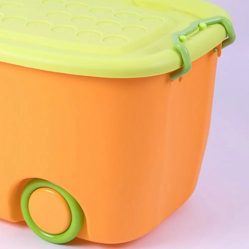 Sizetackable Toy Sizetorage Box with Wheels