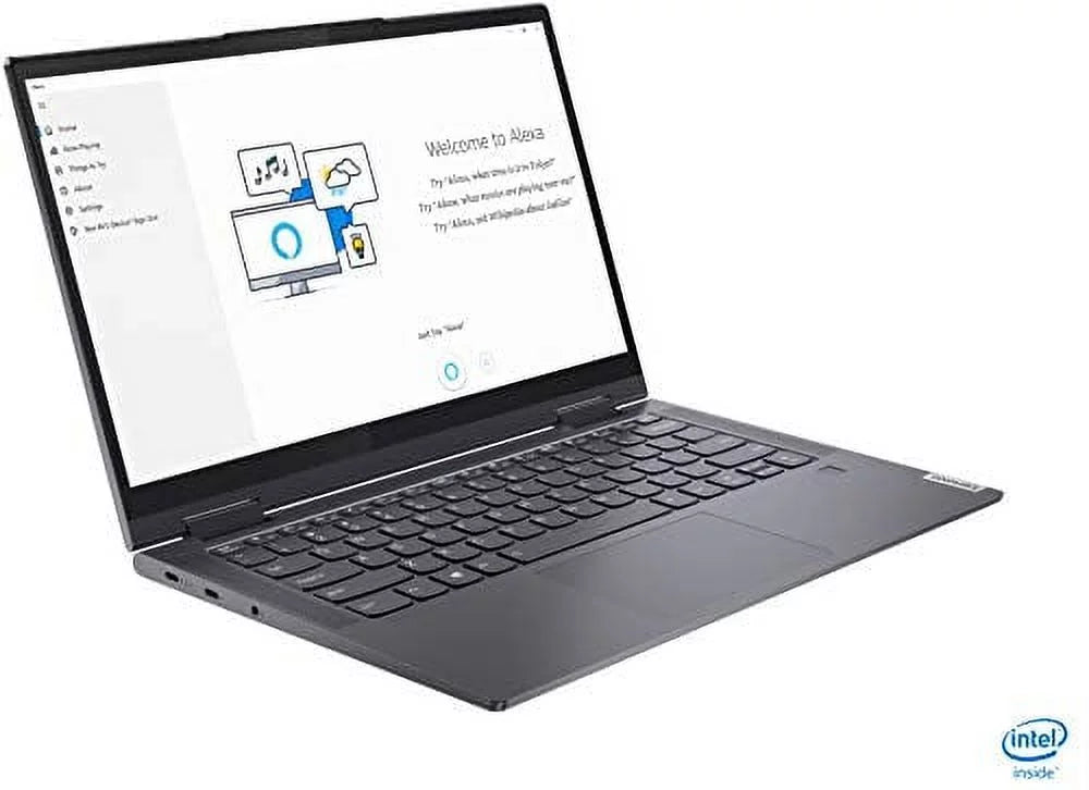 2022 LENOVO Yoga 7i 2-in-1 Laptop 14 inch FHD Touchscreen Intel EVO Platform 11th Core i7-1165G7 Iris Xe Graphics 12GB DDR4 512GB SizeSizeD WI-FI 6 Thunderbolt 4.0 Backlit KB with Fingerprint Windows 10