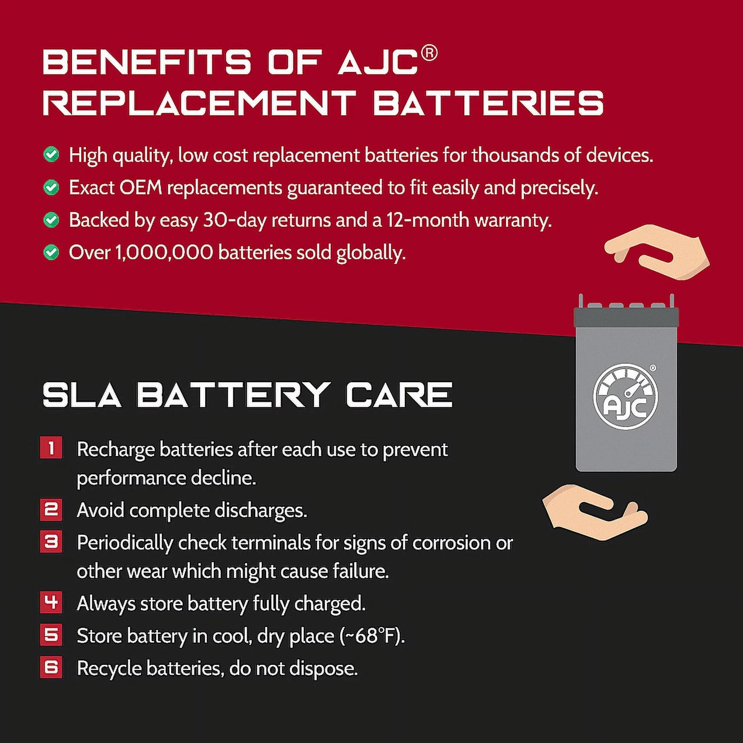 AJC Battery Compatible with Bombardier GTx 600 Ho SizeDi 593CC Sizenowmobile Replacement Battery (2005)