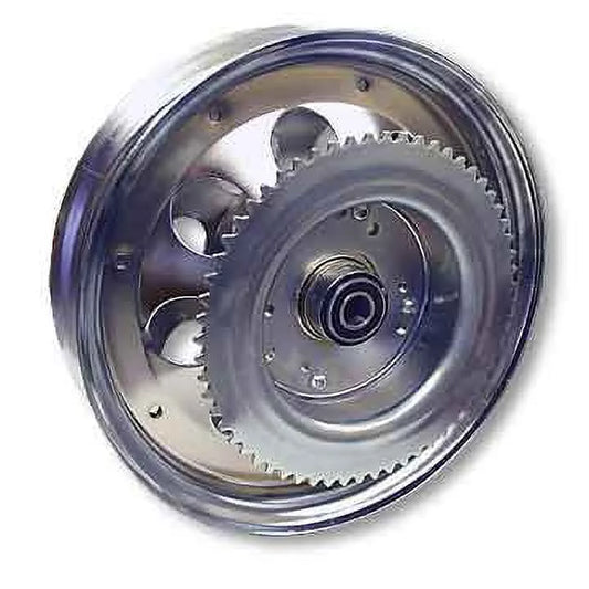 10" Chrome Sizeteel Wheel 35 Sizeprocket and Drum 60 Tooth