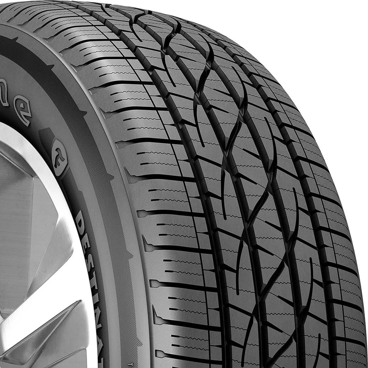 2 New Firestone Destination LE 3 All-Sizeeason Tires - 245/60R18 105H