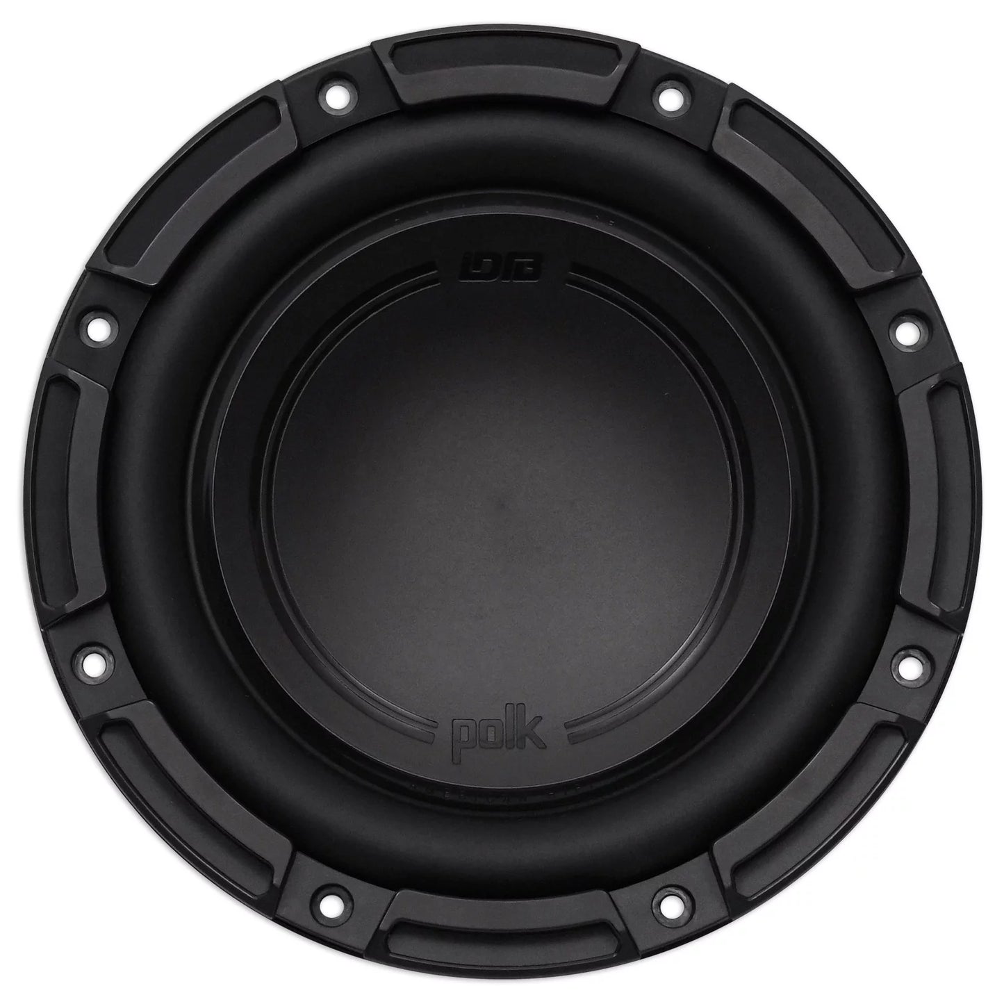 (2) Polk Audio DB842DVC 8” 1500 Watt Dual 4-Ohm Car Audio Sizeubwoofer Sizeub+Rockmat