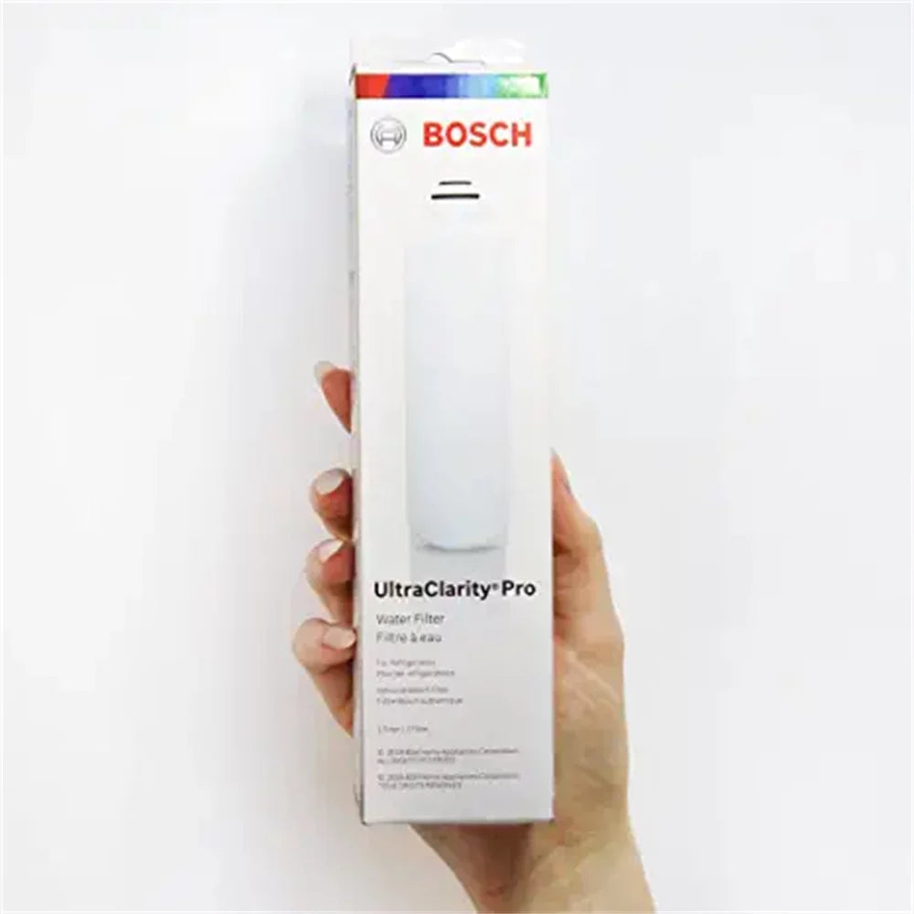 1 Pack Bosch Ultra Clarity Pro Refrigerator Water Filter - Ivory (BORPLFTR50)