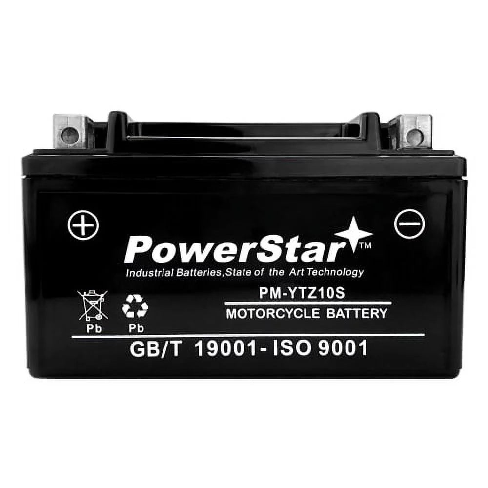 2 YR WARRANTY Battery Yamaha YZF 600 R6 06-10 1000 R1 04-10 FZ8 Agusta YTZ10Size