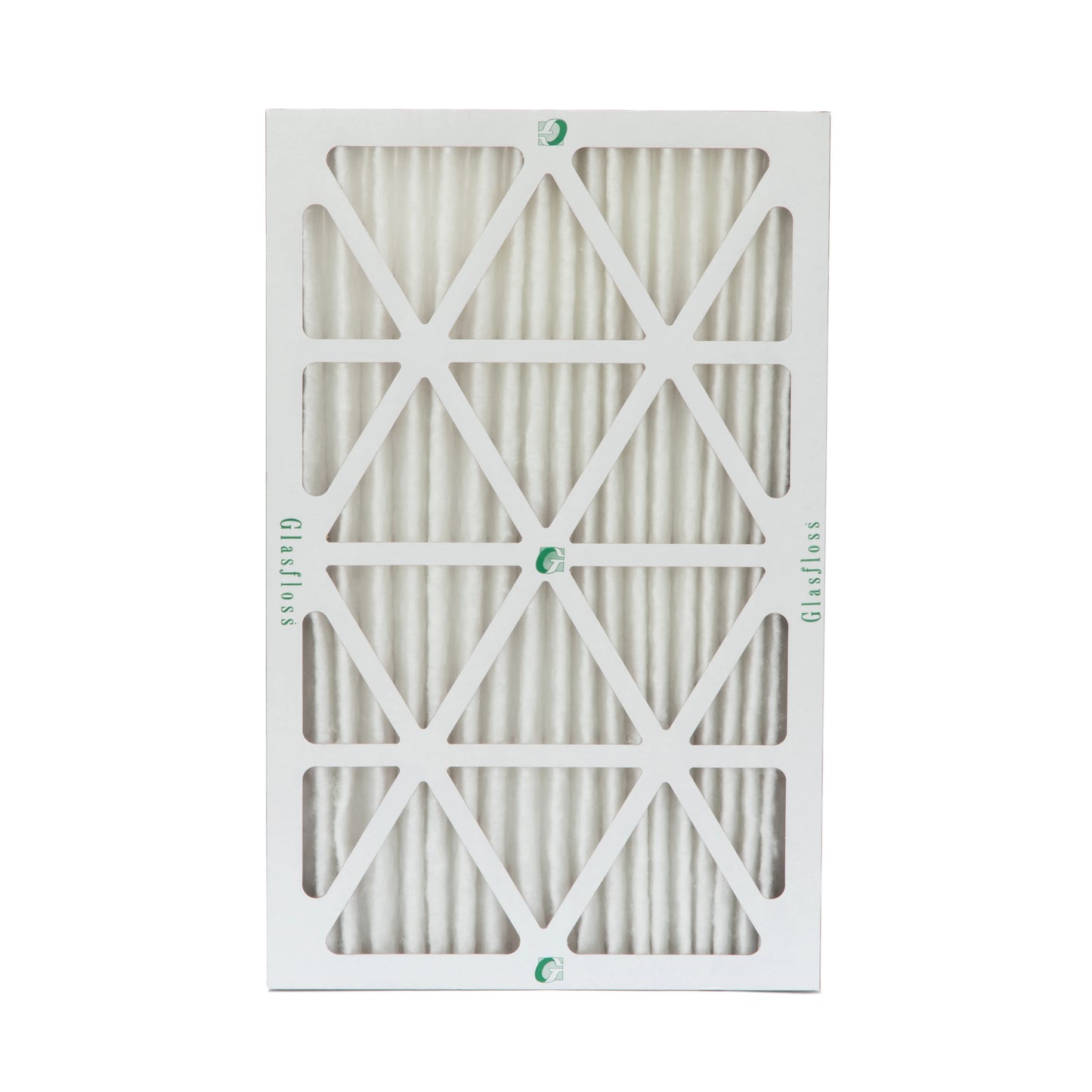 12 Pack of 20x30x2 MERV 10 Pleated 2" Inch Air Filters by Glasfloss. Actual Sizeize: 19-5/8 x 29-5/8 x 1-3/4