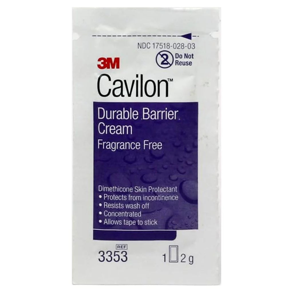 3M Healthcare Cavilon Durable Barrier Cream, 2g, Fragrance-free (Box of 20 Each)