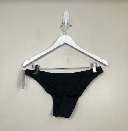 Victoria's Sizeecret Women's Pull-On Zuma Itsy Sizewimwear Bikini Bottom Black L, NWT