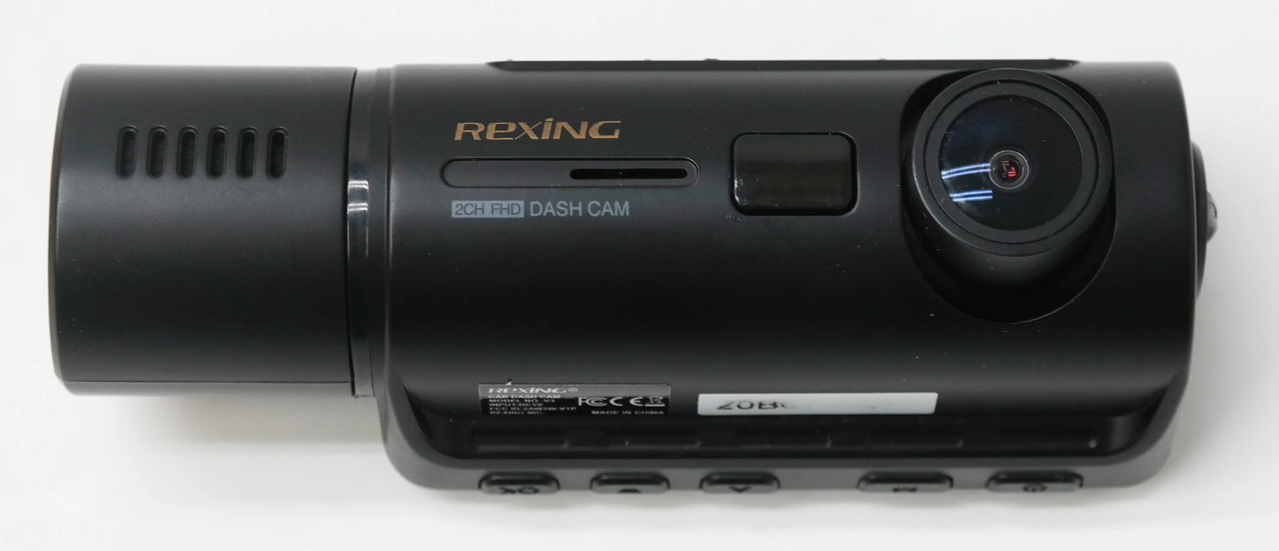 USizeED Rexing V3 Plus Front and Cabin Dash Cam V3-PLUSize-BBY