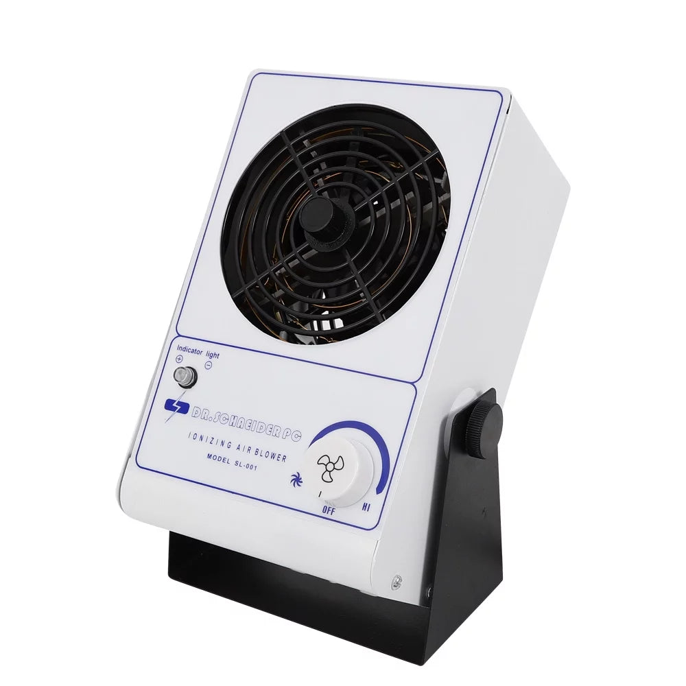 Anqidi Ionizing Air Blower Fan Discharge ESizeD Sizetatic Eliminator Anti-Sizetatic Ionizer Machine 110V 60Hz