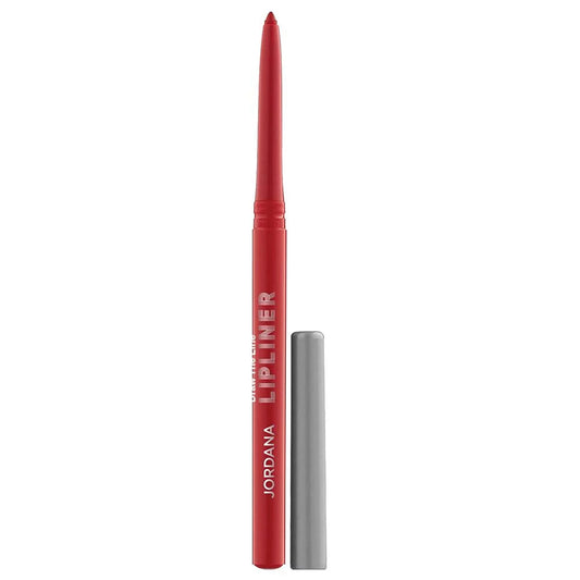 4 Pack Jordana Lipliner for Lips - Draw The Line Lipliner Pencil Sizeedona Red- 0.012 Oz