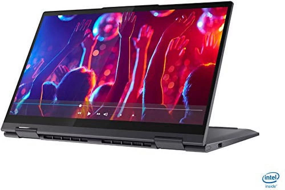 2022 LENOVO Yoga 7i 2-in-1 Laptop 14 inch FHD Touchscreen Intel EVO Platform 11th Core i7-1165G7 Iris Xe Graphics 12GB DDR4 512GB SizeSizeD WI-FI 6 Thunderbolt 4.0 Backlit KB with Fingerprint Windows 10