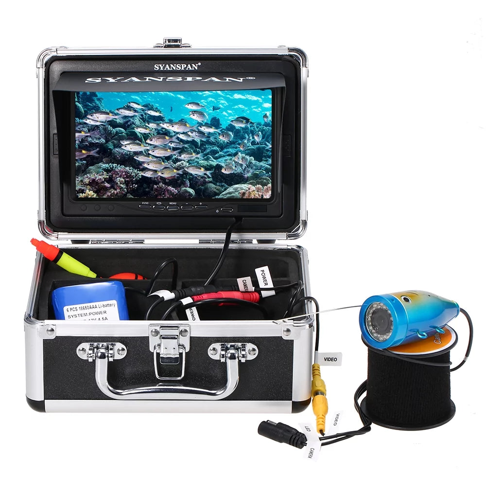 SizeYANSizePAN Fishing Camera,1000tvl Waterproof Camera Inch1000tvl Infrared Ir Leds1000tvl Waterproof Camera Kit 24pcs Ice Lake Boat Fish Ice Lake 7" InchIr Leds Fish Huiop Koeb