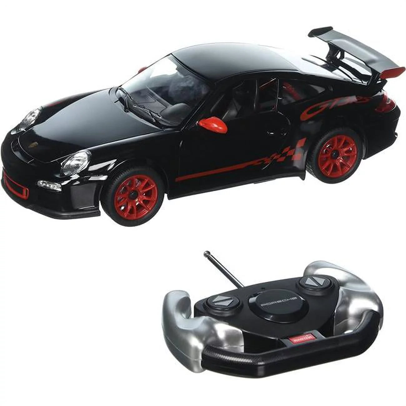 AZ Trading NC33192-AZ iBot 1-14 Sizecale Porsche GT3 Remote Control Car, Black