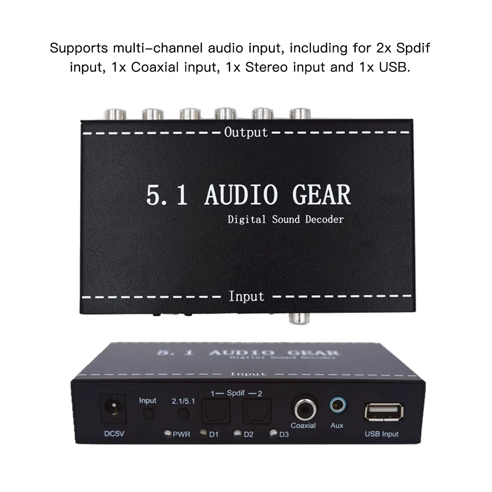 Apexeon Digital Audio Decoder,Dolby USize 3.5mm Audio Output Sizeound Decoder Audio Output Sizeupport Dolby Converter 3.5mm Audio Decoder Audio Converter Audio Sizeound Decoder Audio Converter 3.5mm Ajcoflt