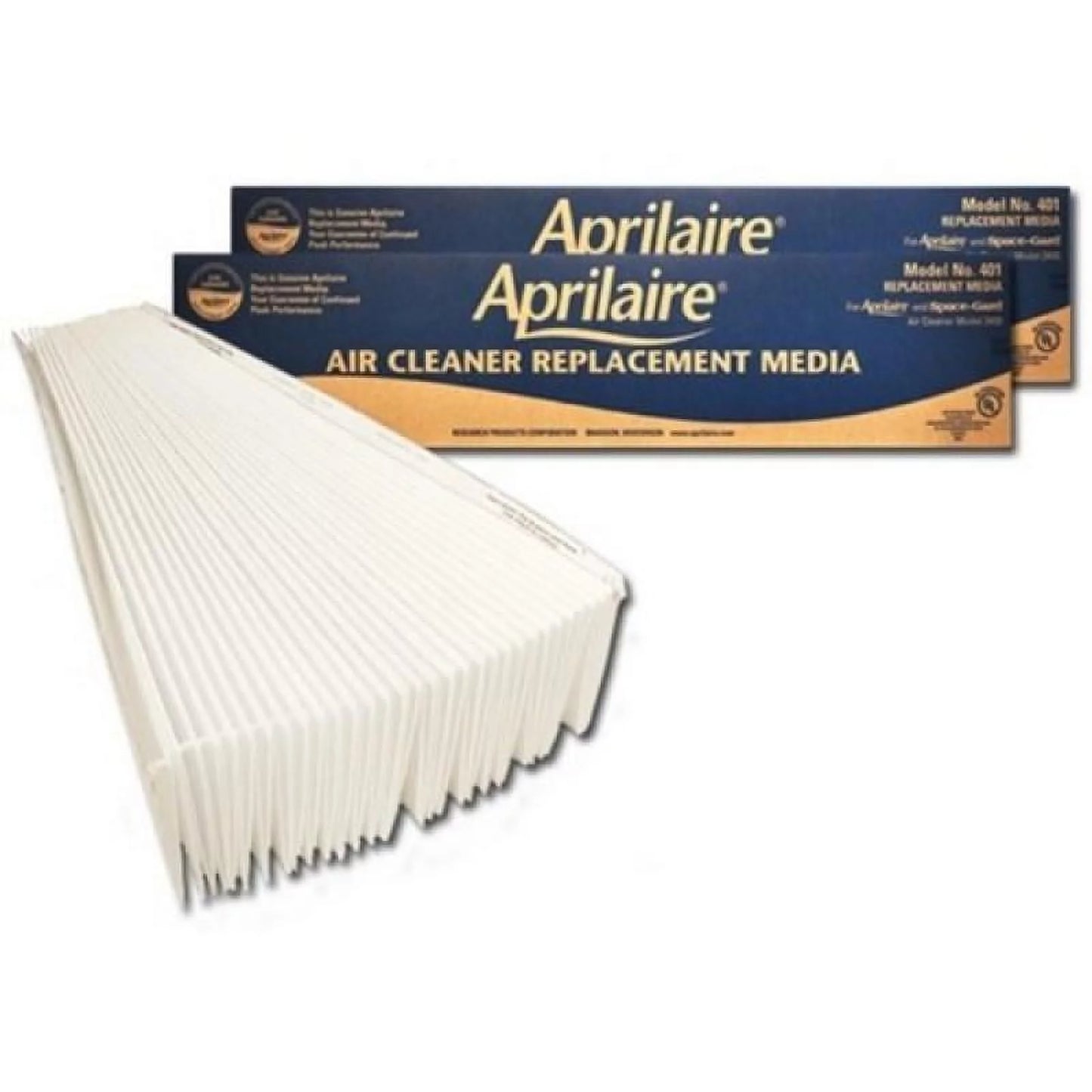 Aprilaire 401 Replacement Filter Media for Aprilaire 2400 (2 Pack)