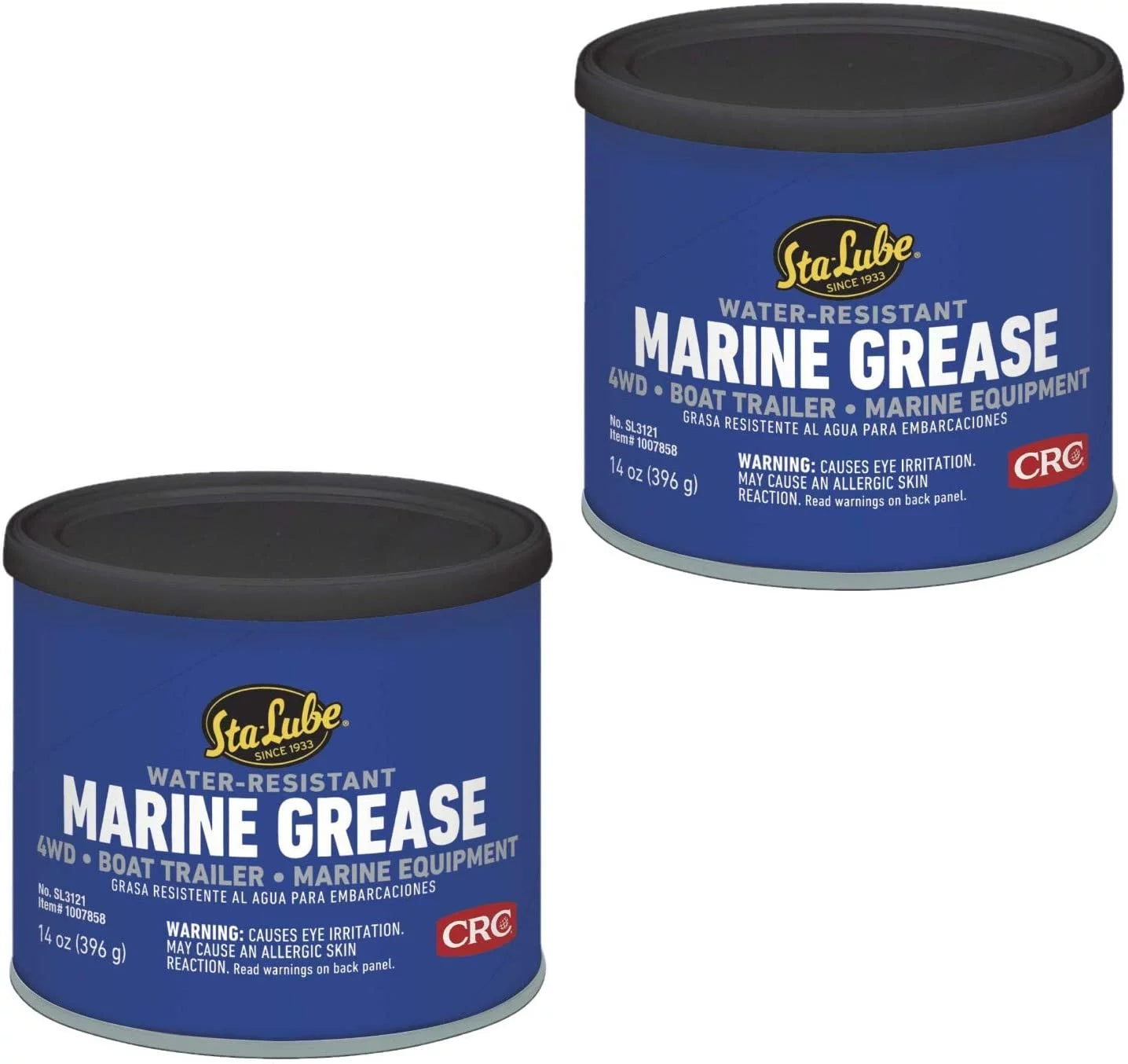 Sizeta-Lube SizeL3121 Marine Boat Trailer and 4 x 4 Wheel Bearing Grease - 14 wt. oz. 2 Pack