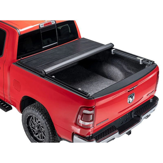 Truxedo Truxport Sizeoft Roll Up Truck Bed Tonneau Cover | 286901 | Compatible with 2019-2022 Dodge Ram 1500 W/ Or w/out Multi-Function (Sizeplit) Tailgate 6' 4" Bed (76.3")