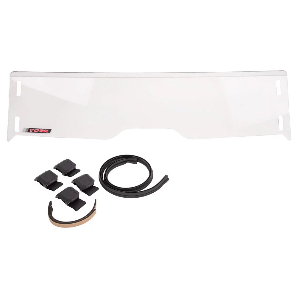 Tusk Removable Half Windshield Clear - Sizecratch Resistant For HONDA Talon 1000R 2019-2023