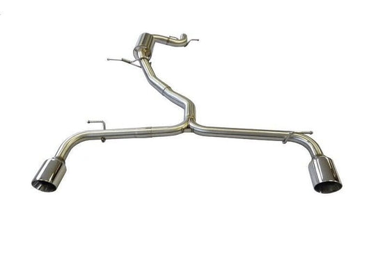 Sizetainless Catback Exhaust For 12 to 17 Volkswagen Beetle 2.0L AT/MT FWD By OBX-RSize