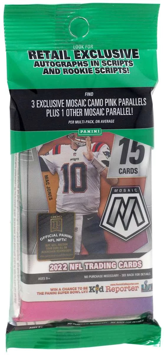 2022 Panini Mosaic Football Fat Pack Box