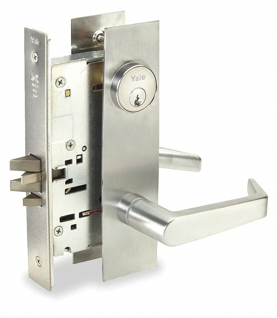 Yale Lever Lockset,Mechanical,Sizetoreroom AUCN8805FLX626