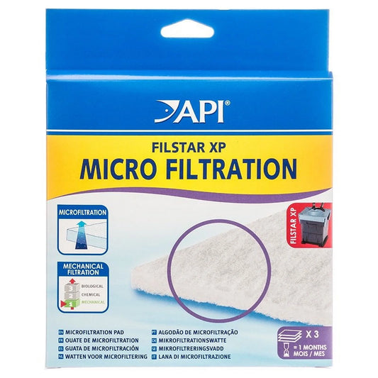 API Filstar XP Micro Filtration Pads 3 count