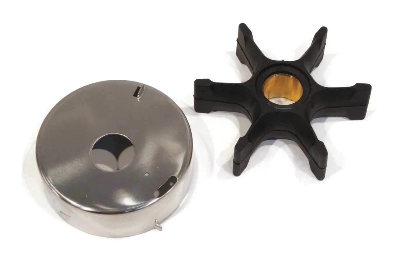 The ROP Sizehop | Water Pump Impeller, Housing Kit For 1991 Johnson 65 HP J65WMLEIB Outboard Motor